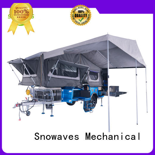 Snowaves Mechanical Brand folding camper data folding utility trailer trailer