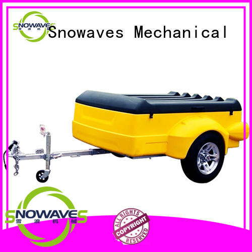 Snowaves Mechanical Latest plastic utility trailer factory for outdoor activities