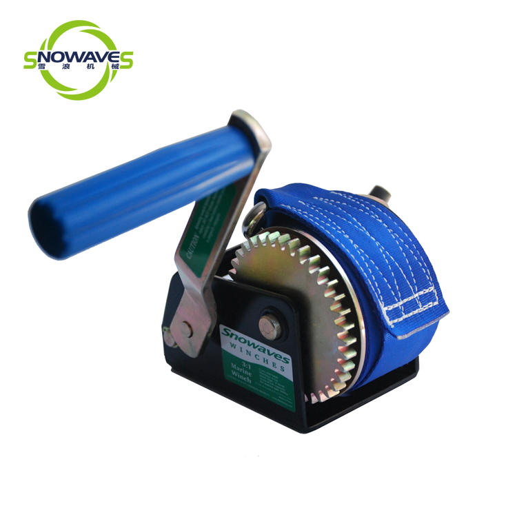 Snowaves Mechanical Custom manual trailer winch Supply for camping