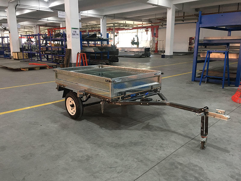 Snowaves Mechanical fashion fold up trailer  manufacturer for accident
