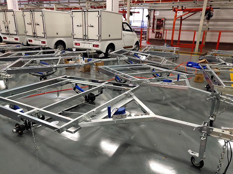 Snowaves Mechanical Custom foldable trailer Supply for camp