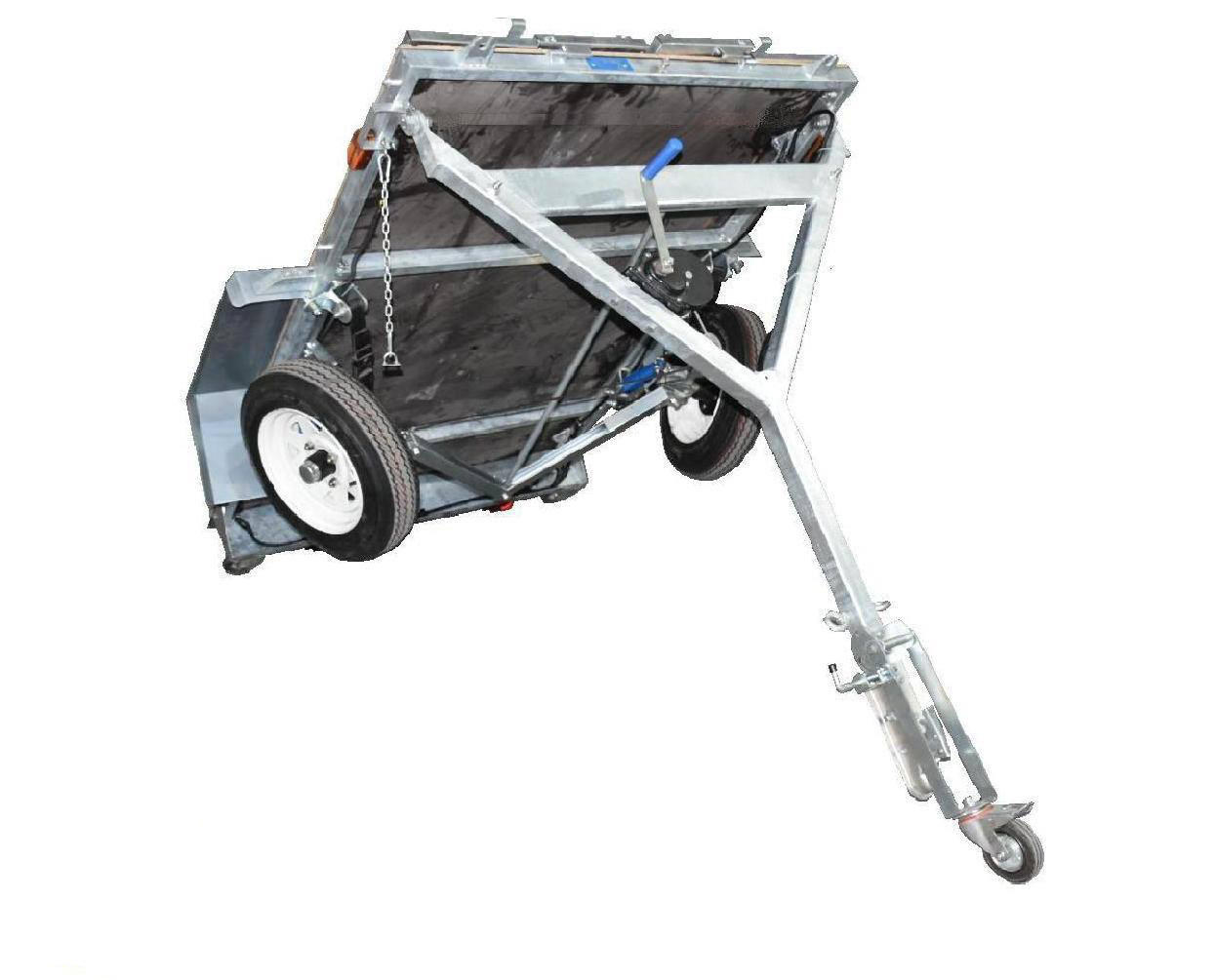 Snowaves Mechanical technical fold up trailer supply for camp