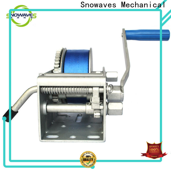 Snowaves Mechanical speed marine winch for sale for camping