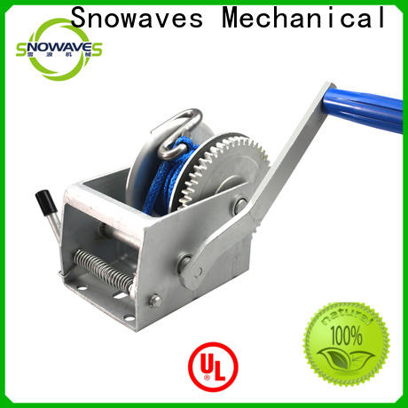 Snowaves Mechanical manual winch suppliers for outings