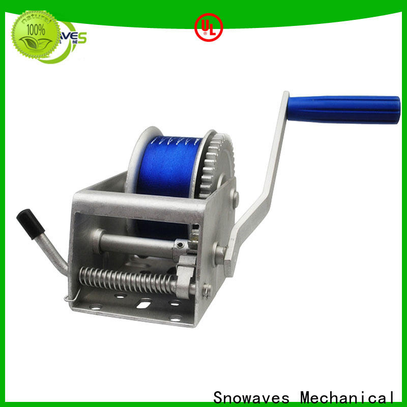 Snowaves Mechanical winch marine winch manufacturers for one-way trips