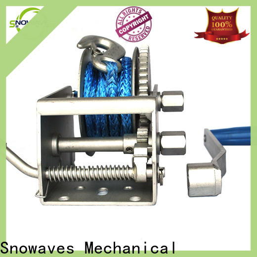 Snowaves Mechanical marine winch supply for trips
