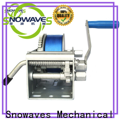 Snowaves Mechanical trailer marine winch for sale for picnics