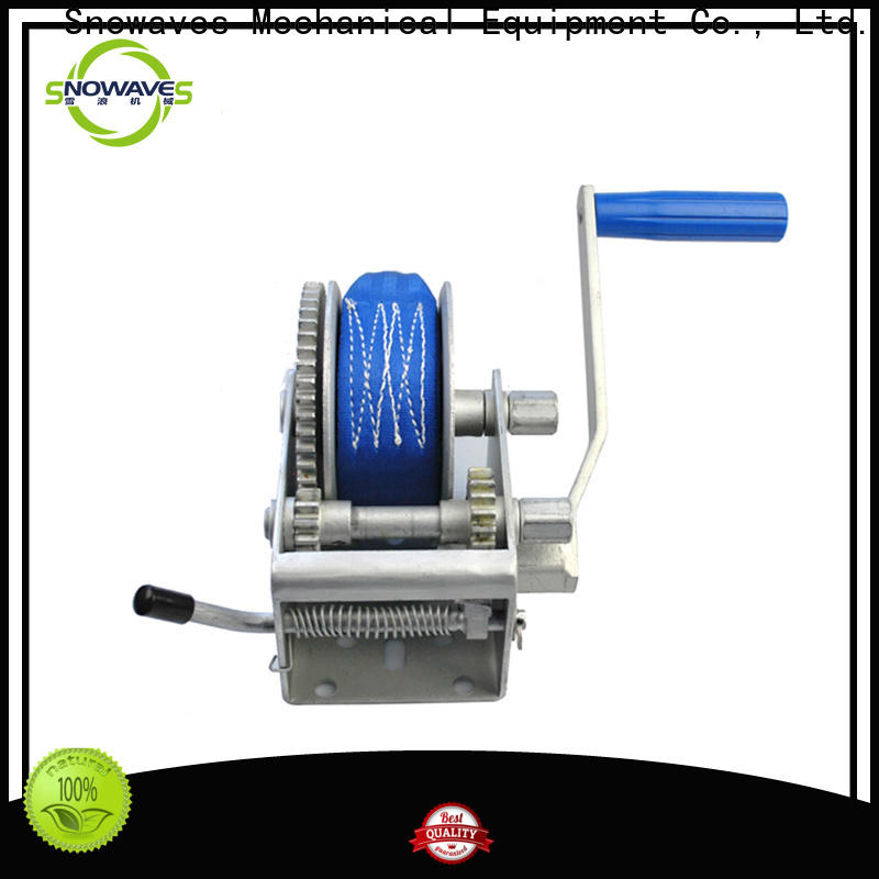 Snowaves Mechanical single hand winches supply for camping