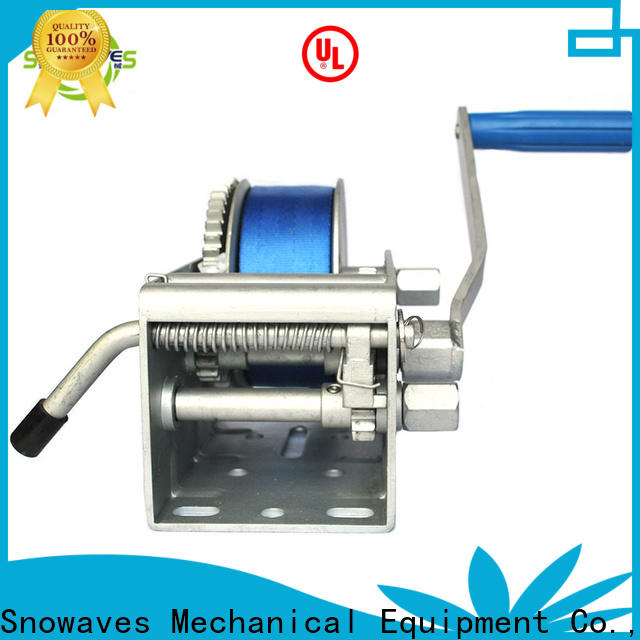 Snowaves Mechanical trailer marine winch for business for trips