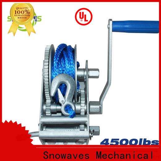 Snowaves Mechanical winch marine winch supply for one-way trips