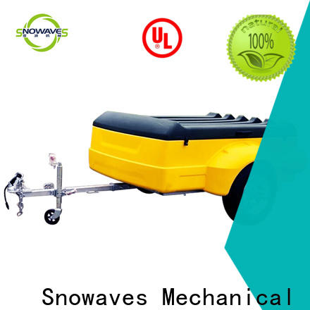 Snowaves Mechanical camping luggage trailer factory for no cable