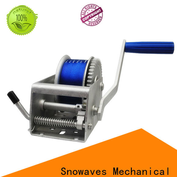 Snowaves Mechanical Custom marine winch for sale for camping