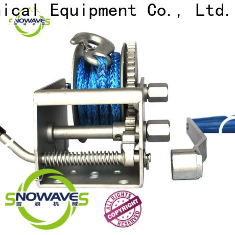 Snowaves Mechanical Wholesale marine winch suppliers for trips