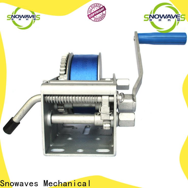 Snowaves Mechanical Custom marine winch suppliers for trips