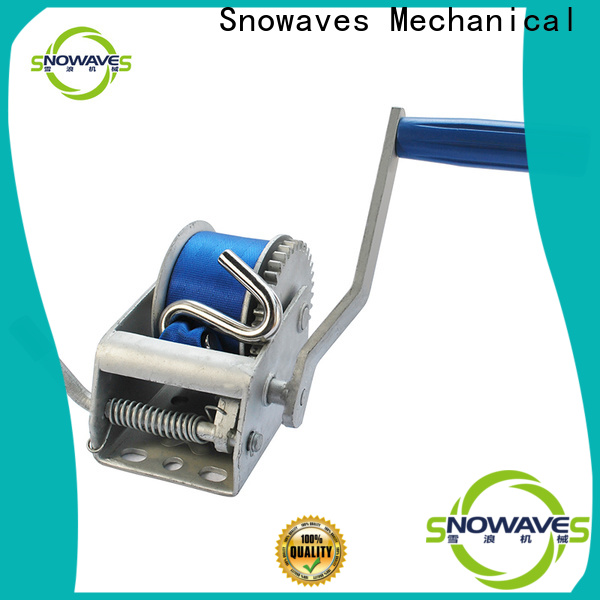 Snowaves Mechanical Latest hand winches for sale for boat