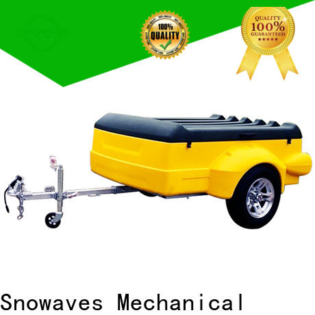 Snowaves Mechanical Top plastic utility trailer for business for outdoor activities