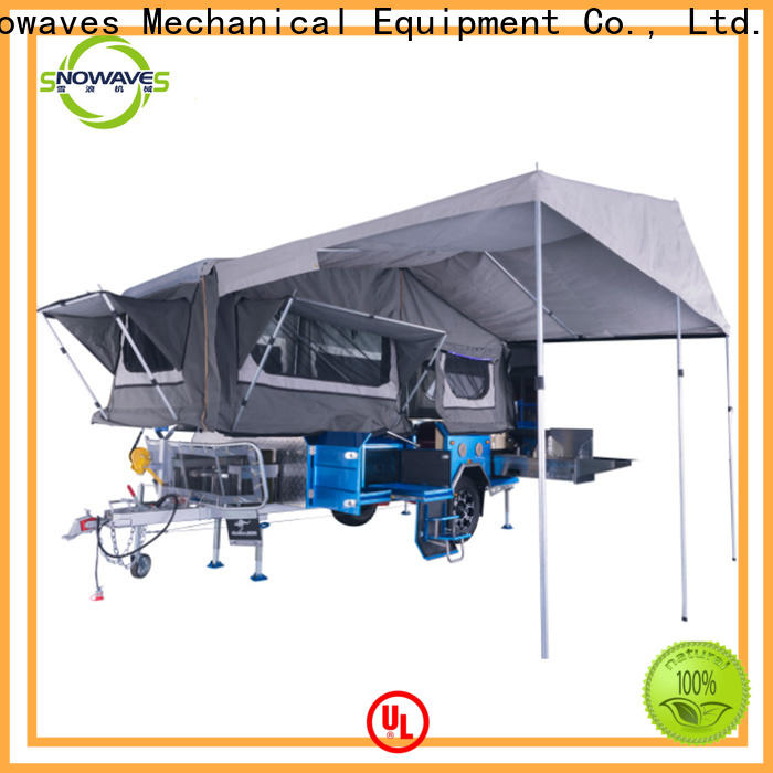Snowaves Mechanical Wholesale fold up trailer factory for trips