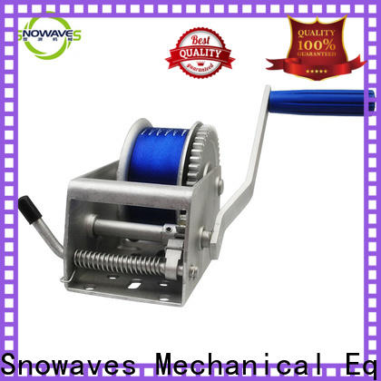 Snowaves Mechanical Latest marine winch suppliers for one-way trips