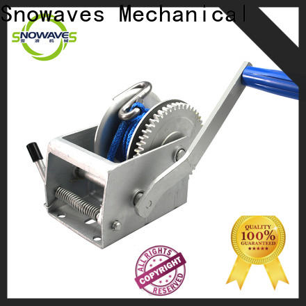 Snowaves Mechanical pulling boat hand winch supply for outings