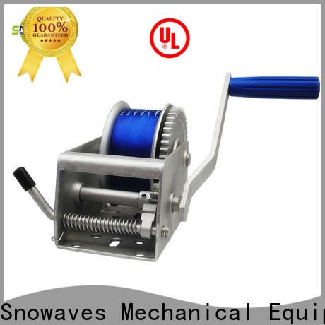 Snowaves Mechanical winch marine winch factory for picnics