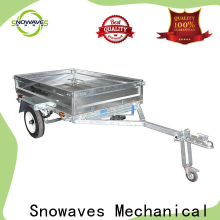 Snowaves Mechanical forward fold up trailer manufacturers for activities