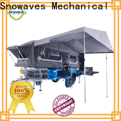 Snowaves Mechanical Wholesale foldable trailer manufacturers for one-way trips