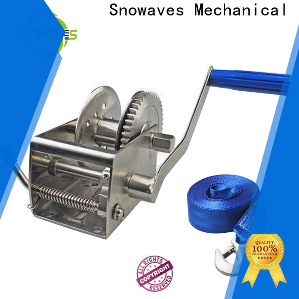 Snowaves Mechanical marine winch for sale for one-way trips