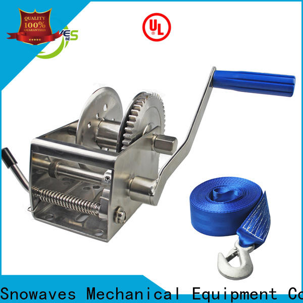 Snowaves Mechanical Top marine winch supply for camping