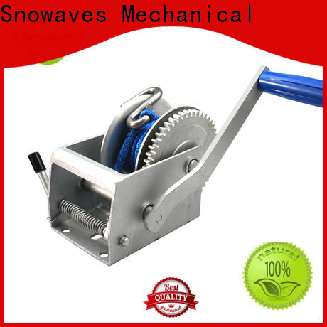 Snowaves Mechanical Wholesale manual winch suppliers for boat