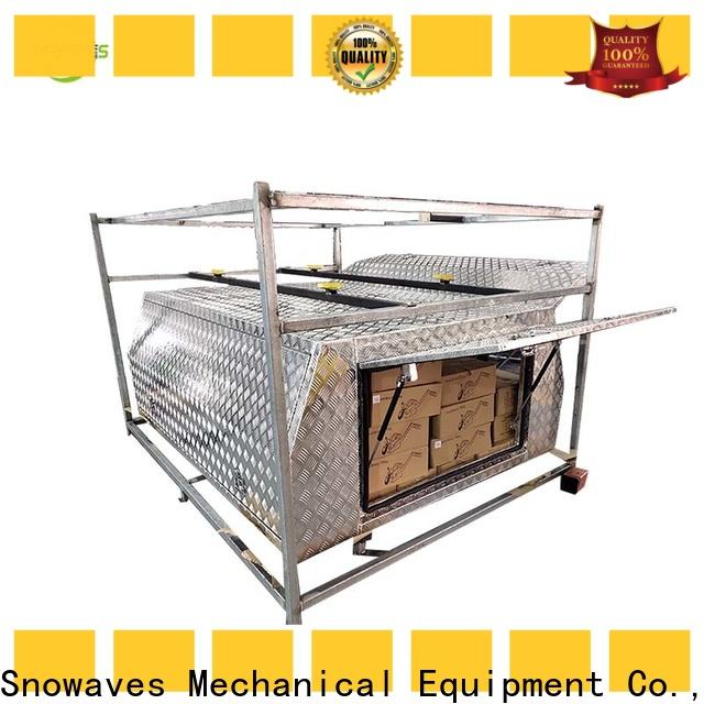 Snowaves Mechanical Top aluminum trailer tool box manufacturers for picnics