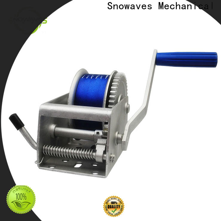 Snowaves Mechanical New marine winch for business for one-way trips