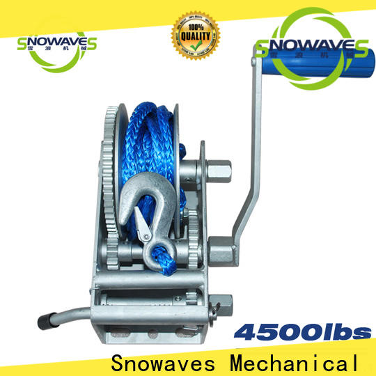 Snowaves Mechanical Best marine winch company for picnics