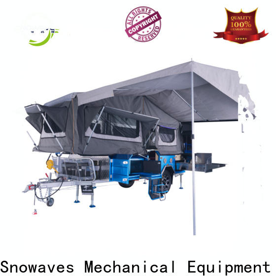 Snowaves Mechanical quality folding trailers suppliers for activities