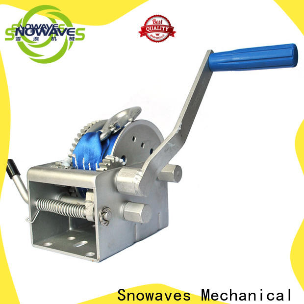 Snowaves Mechanical pulling marine winch for business for one-way trips