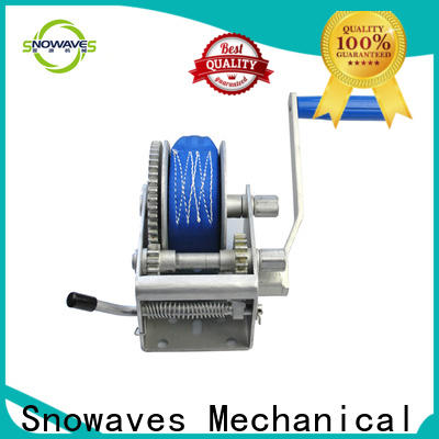Snowaves Mechanical manual trailer winch manufacturers for camping