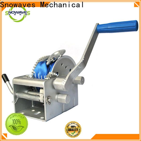 Snowaves Mechanical pulling marine winch factory for one-way trips