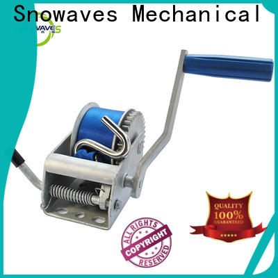 Snowaves Mechanical Wholesale hand winches company for picnics