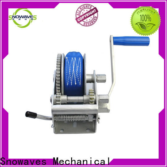 Snowaves Mechanical trailer manual trailer winch manufacturers for car