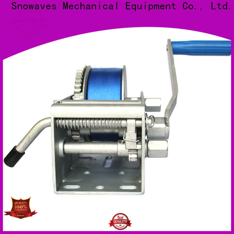 Snowaves Mechanical New marine winch suppliers for trips