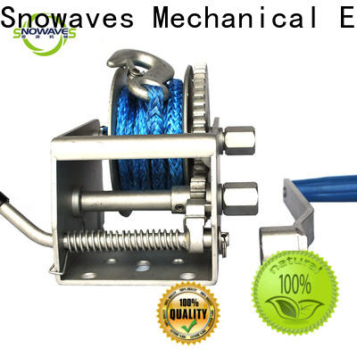 Snowaves Mechanical Top marine winch factory for one-way trips