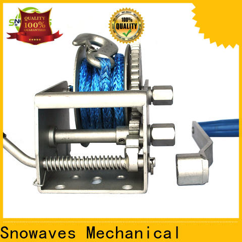 Snowaves Mechanical Best marine winch for sale for camp