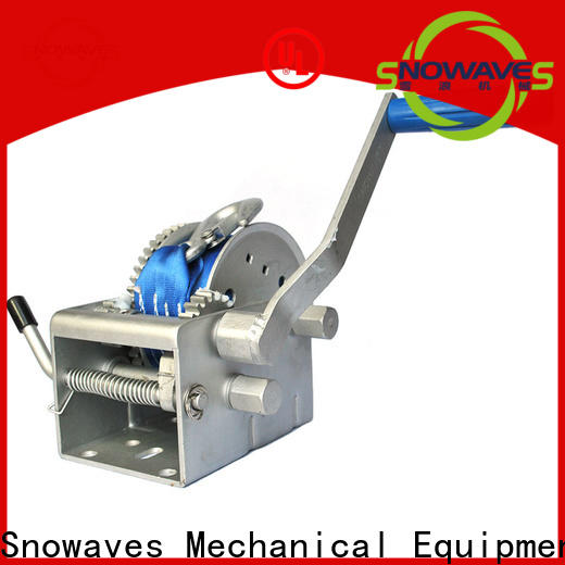Snowaves Mechanical Custom marine winch supply for picnics