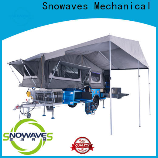 Snowaves Mechanical Wholesale fold up trailer company for activities