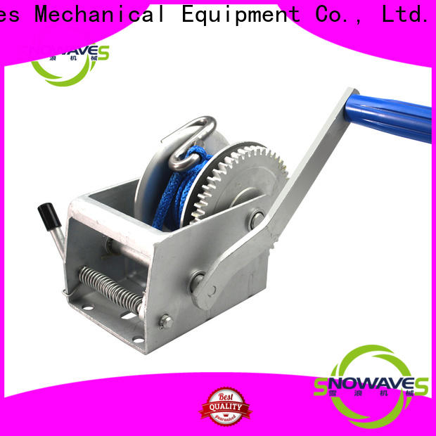 Snowaves Mechanical speed hand winches suppliers for picnics