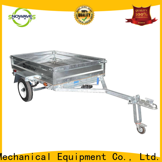 Snowaves Mechanical Wholesale fold up trailer for business for camp