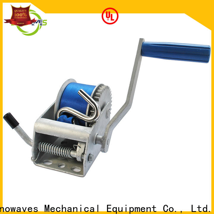 Snowaves Mechanical hand boat hand winch suppliers for picnics