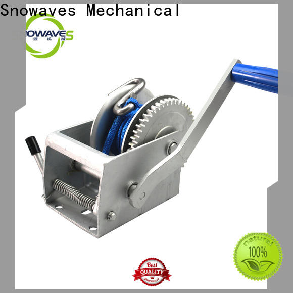 Snowaves Mechanical Latest manual winch supply for car