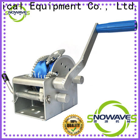 Snowaves Mechanical Custom marine winch for sale for one-way trips