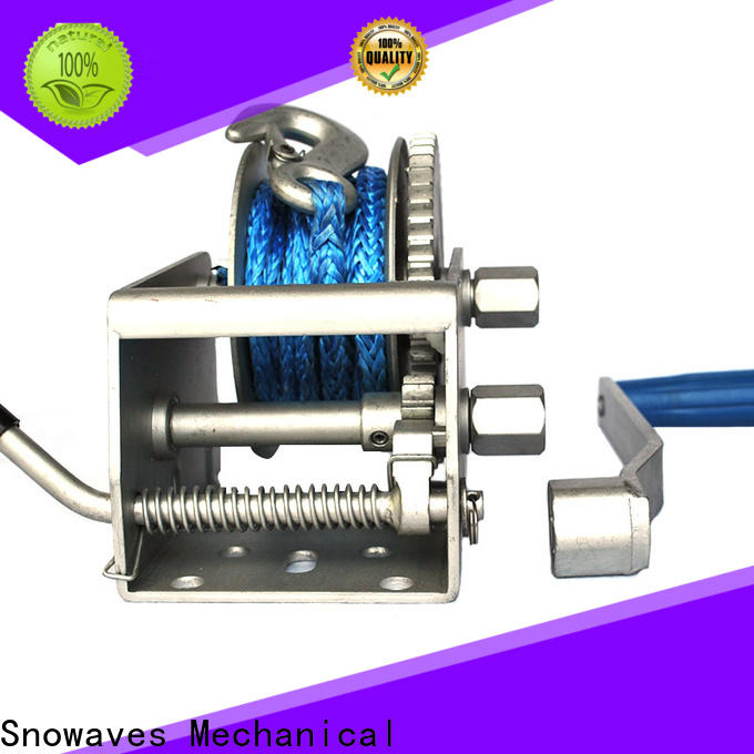Snowaves Mechanical Wholesale marine winch manufacturers for trips