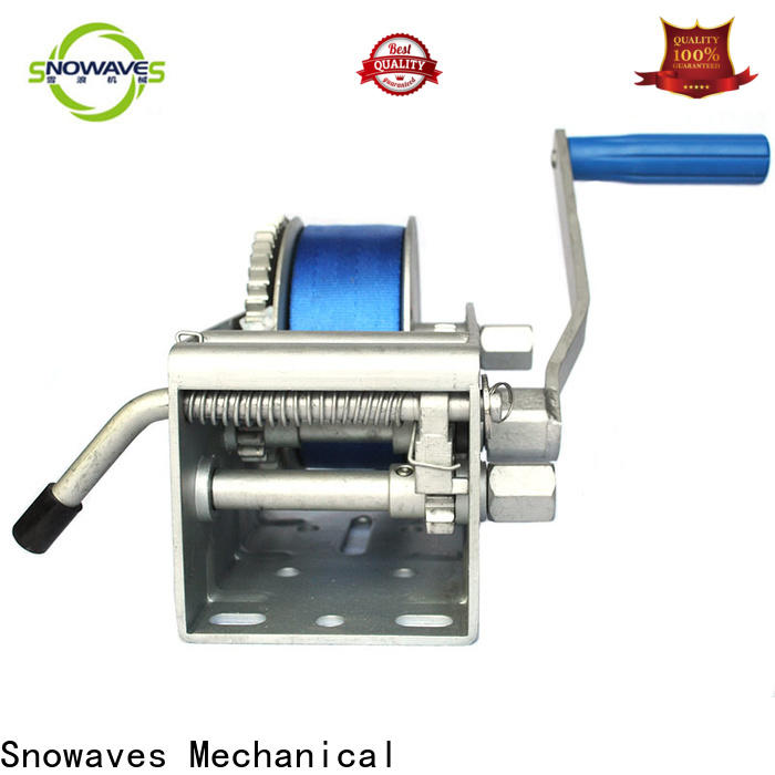 Snowaves Mechanical Custom marine winch supply for trips